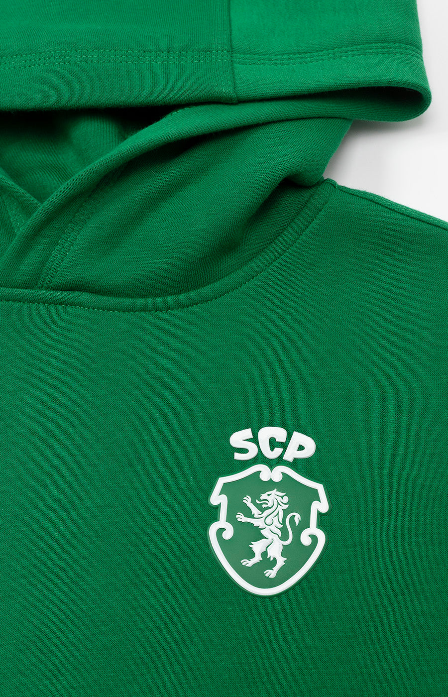 Hoodie Algodão Verde - Criança
