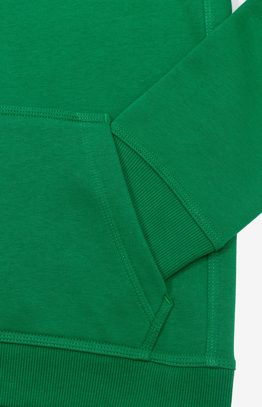 Hoodie Algodão Verde - Criança