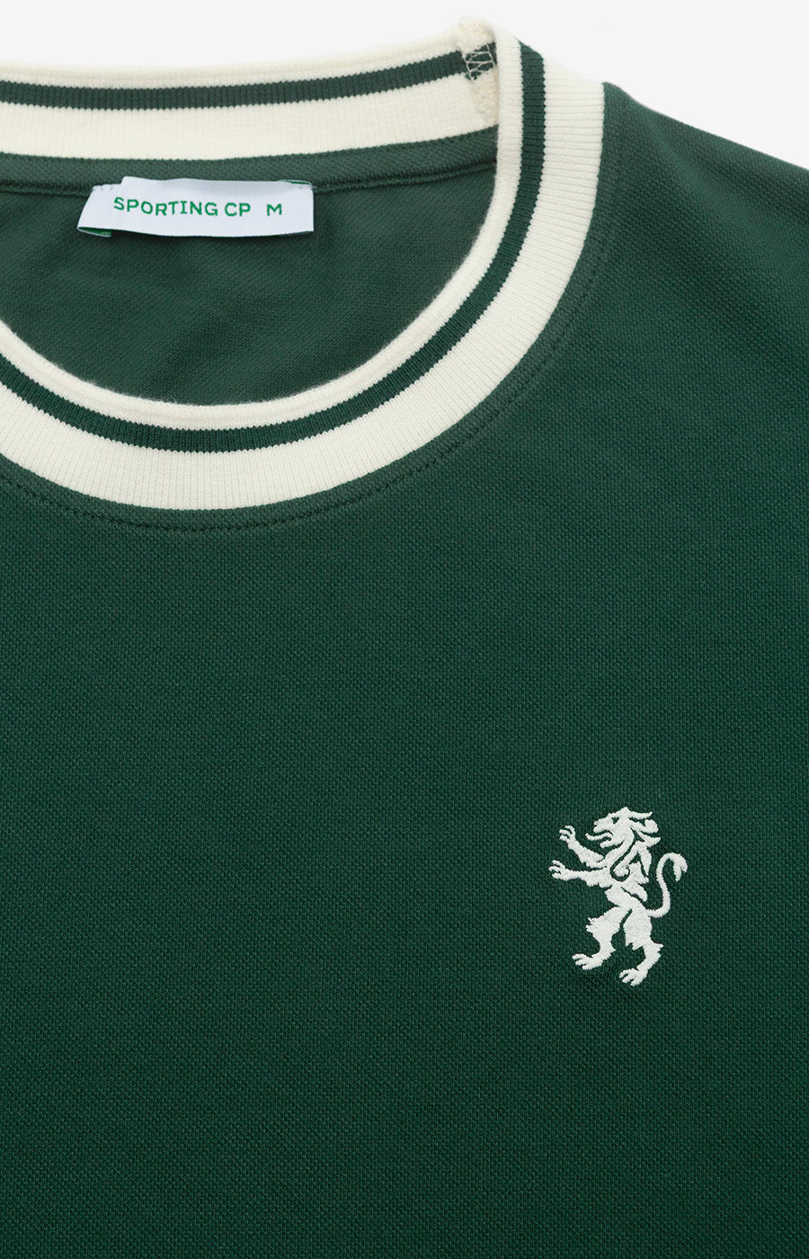 T-shirt Verde Escura Leão