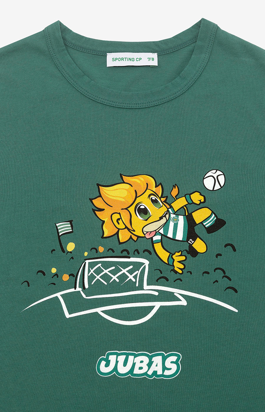 T-shirt Verde Jubas Baliza - Criança
