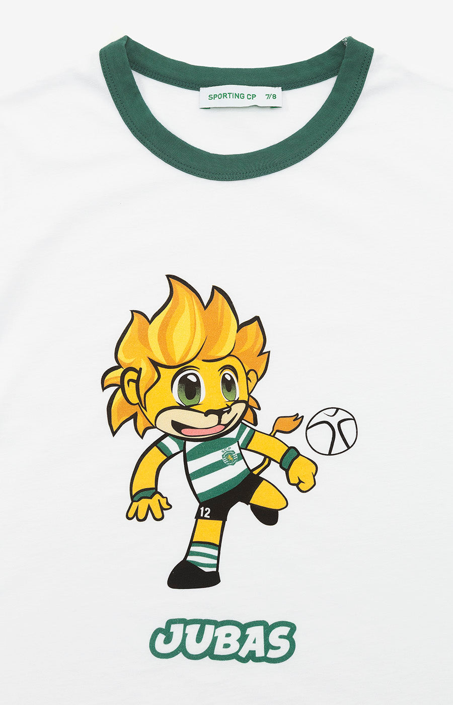T-shirt Branca Jubas Bola - Criança
