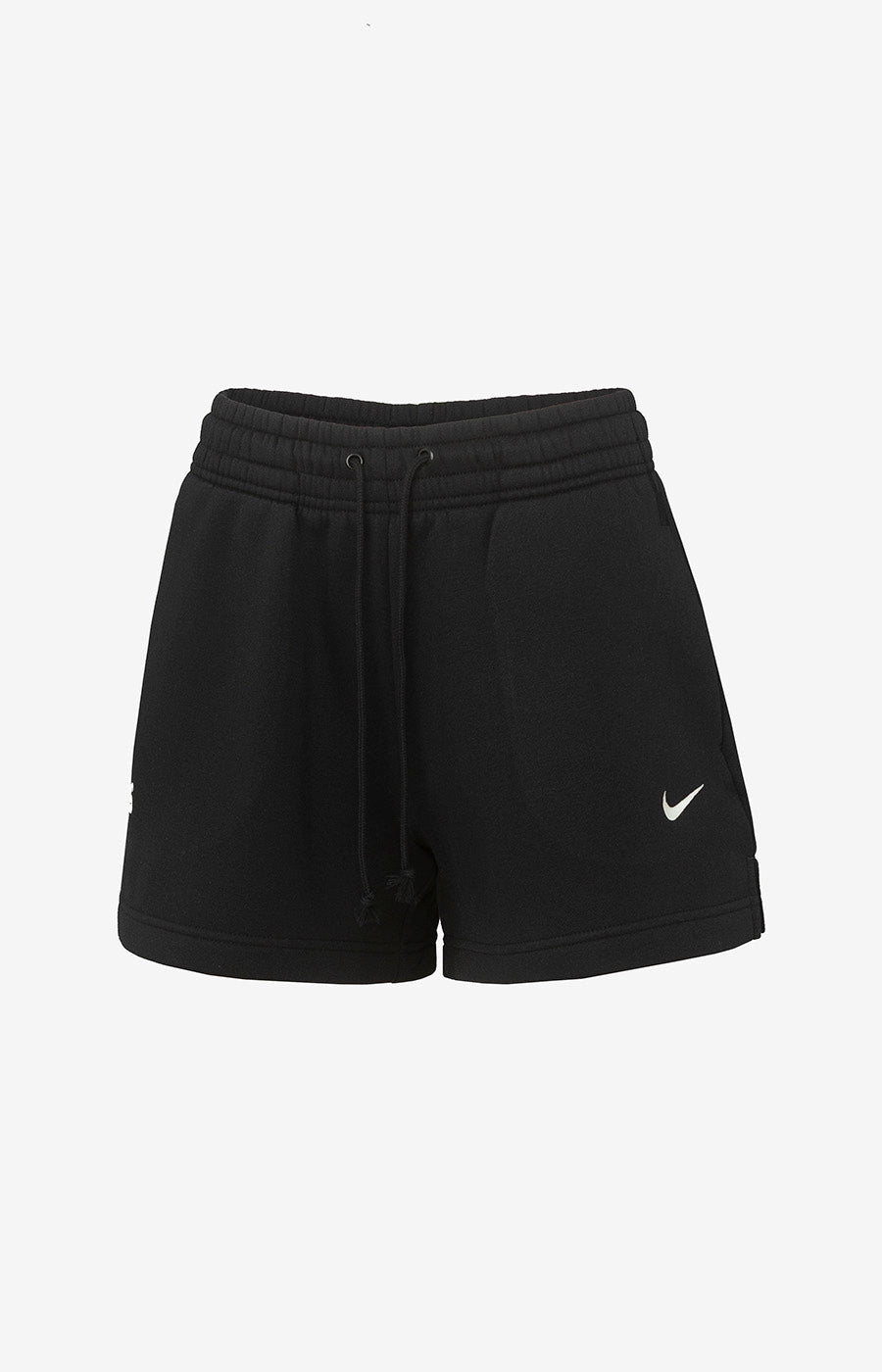 Sporting Women's Staff 26/27 Away Shorts, black front with drawstring.