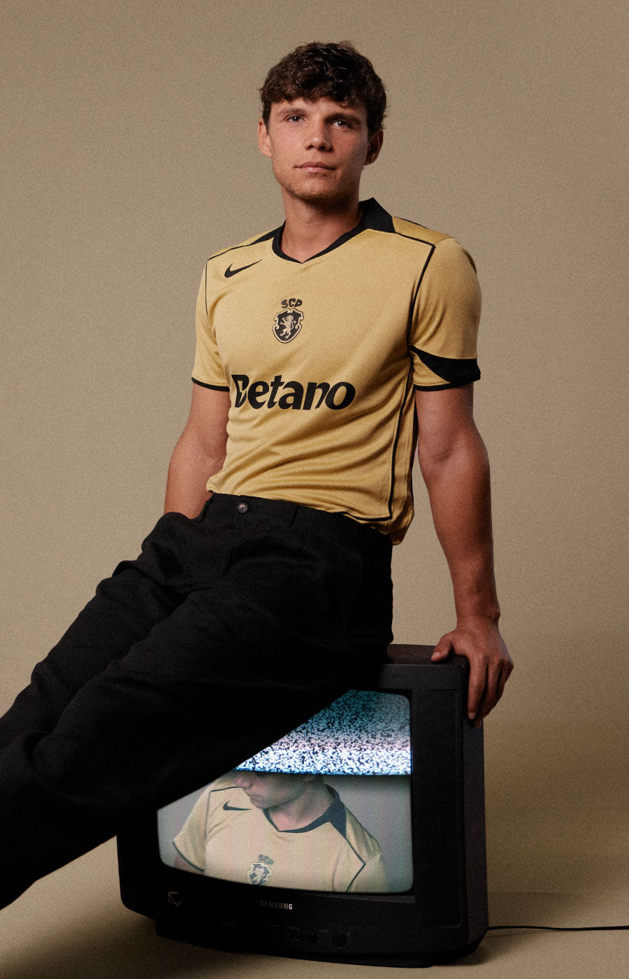maillot alternatif 26/27 du Sporting - séance