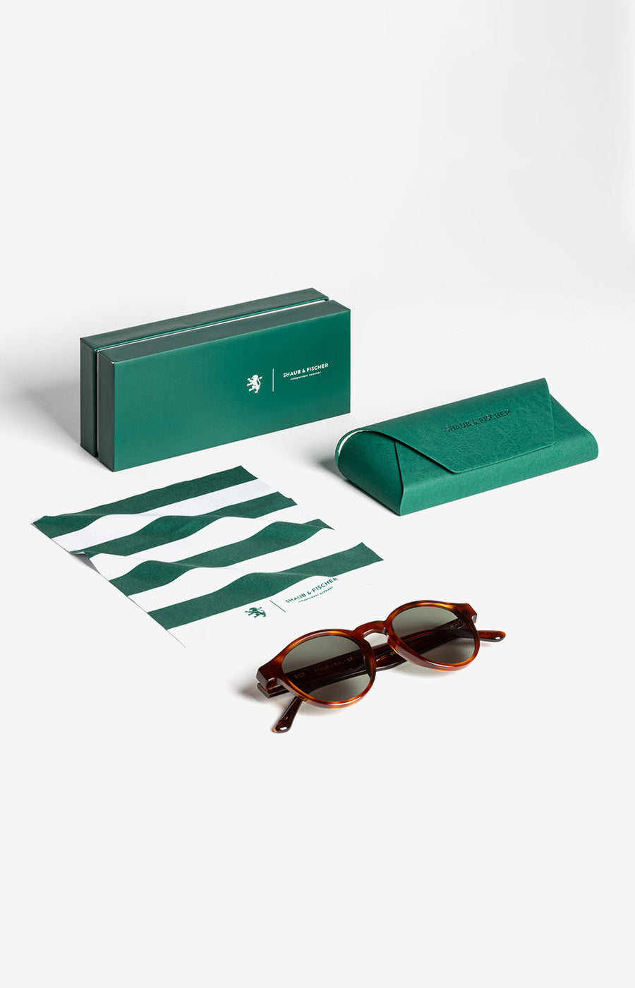 Shaub&Fischer Brown Lion Sunglasses